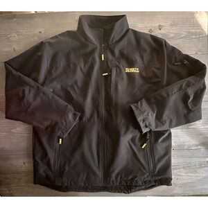 DeWalt XR Lithium Ion Heated Soft Shell Work Jacket Men's XL Black No Battery